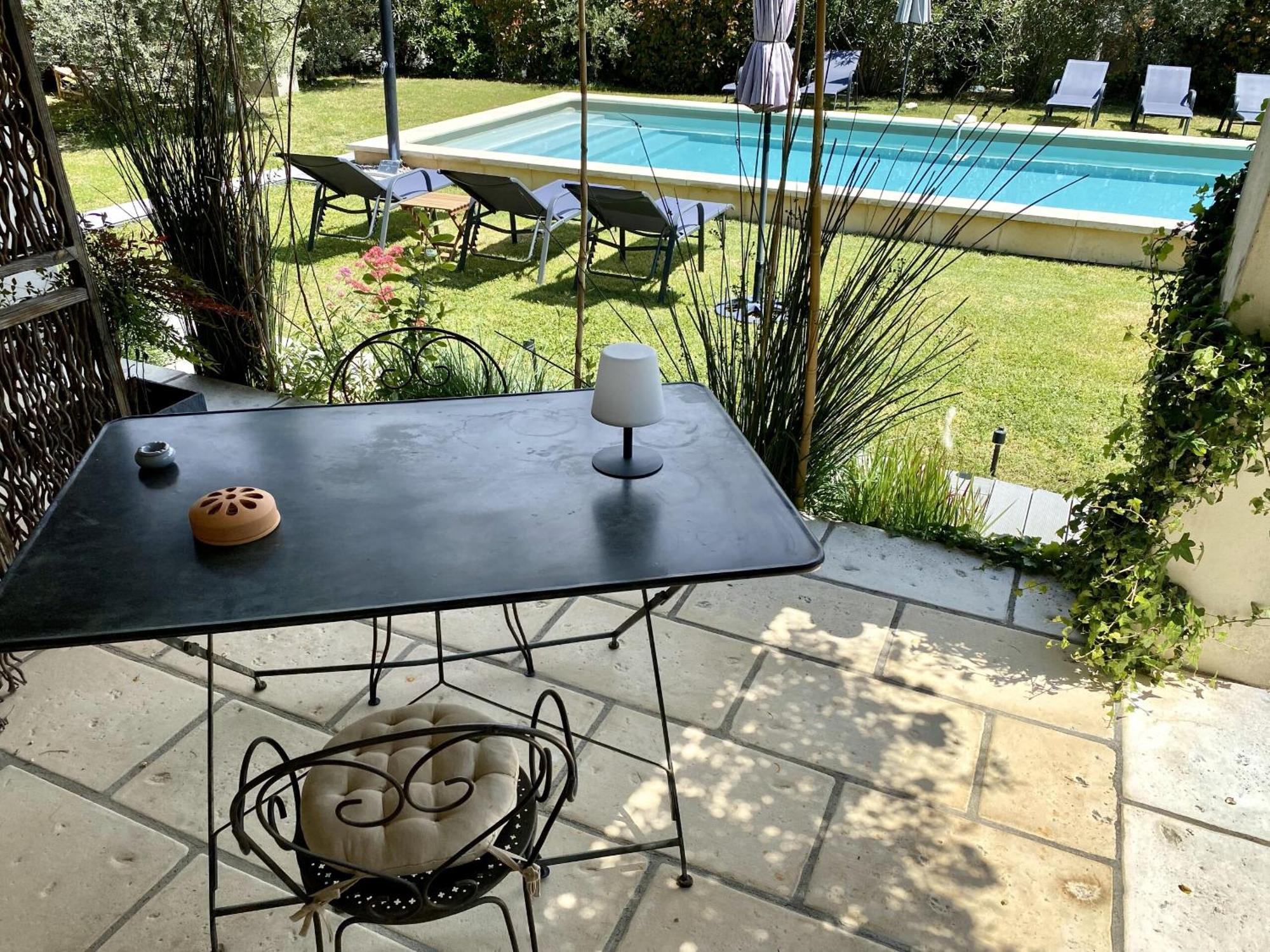 Villa Le Jardin De Lau Aubignan Habitación foto