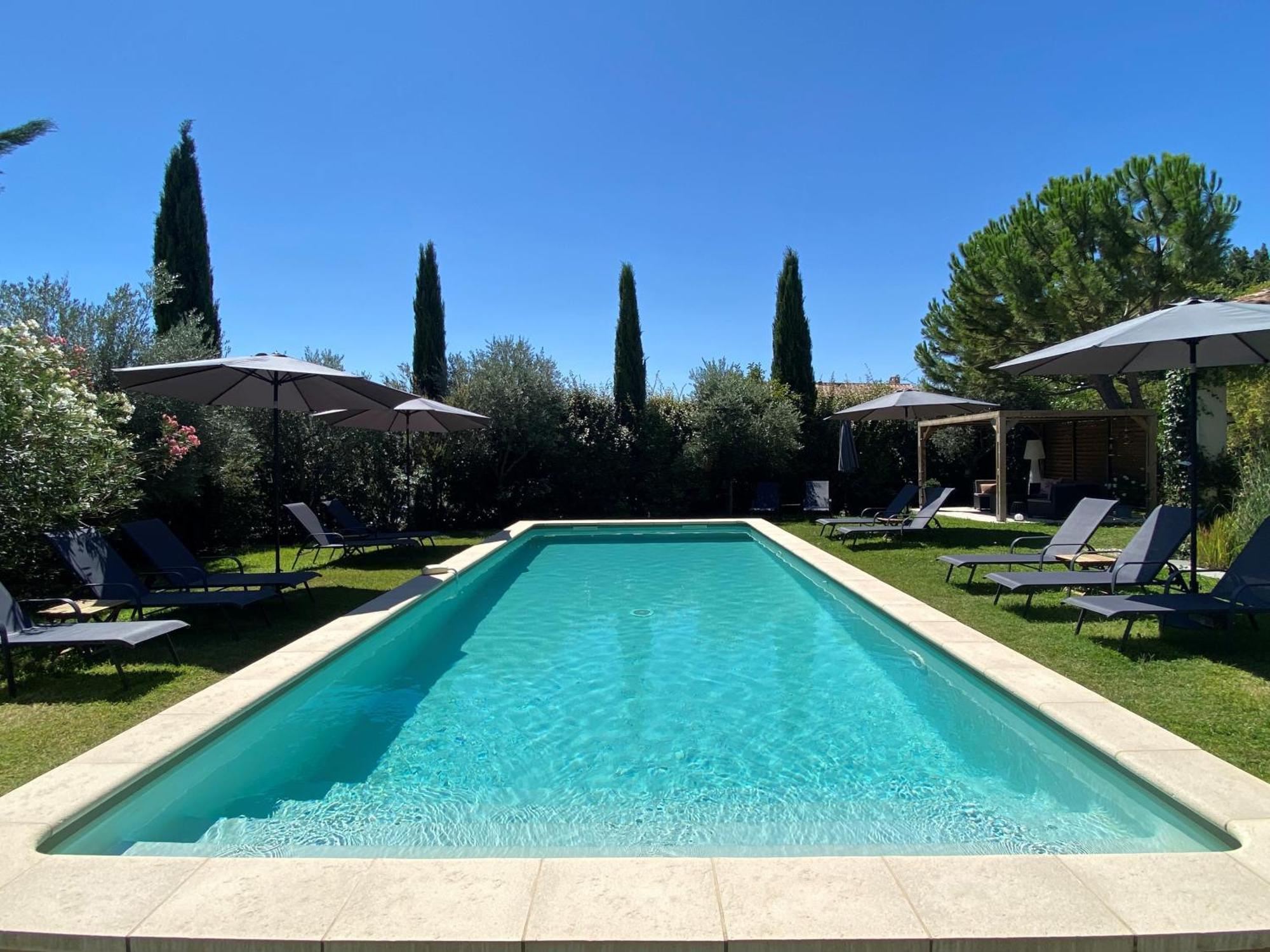 Villa Le Jardin De Lau Aubignan Exterior foto